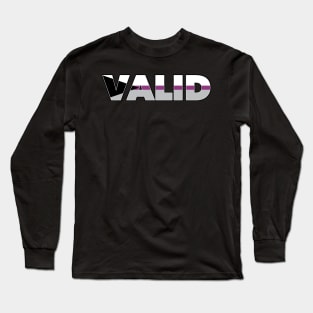 Valid Demisexual Pride Long Sleeve T-Shirt